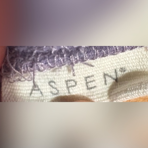 Aspen size small Women's Purple Patterned Shorts - Picture 3 of 4